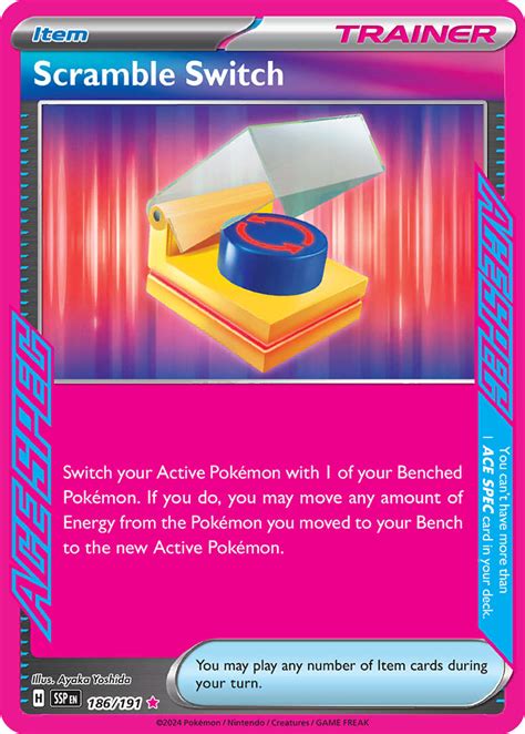 Scramble Switch Surging Sparks Ssp Pkmncards