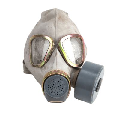 WW2 Replica Gas Mask Transparent PNG StickPNG