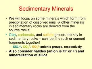 PPT Sedimentary Rocks The Archives Of Earth History Sedimentary