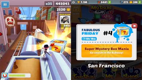 Subway Surfers San Francisco Fabulous Friday Super Mystery Boxes