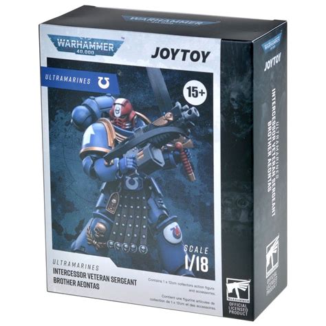 Фигурка Joytoy Warhammer 40000 Ultramarines Intercessor Veteran