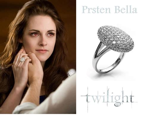 The Twilight Saga Sága Stmívání Zásnubní Prsten Bella Se Zirkony