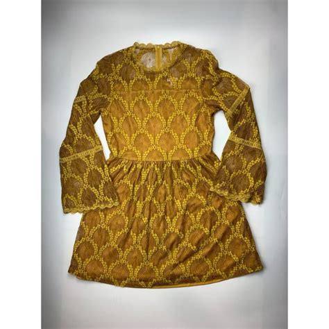 Xhilaration Dresses Xhilaration Womens S Golden Mustard Yellow