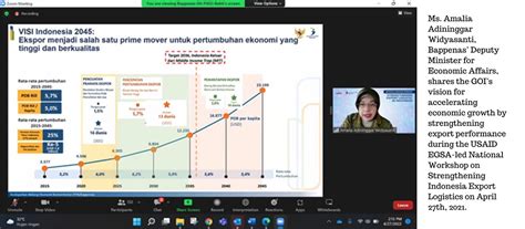 achieving economic growth  improved export logistics