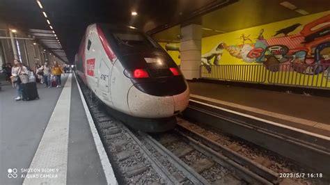 Pisode Pt Passage D Un Tgv Lyria Sans Voyageurs Avec Un