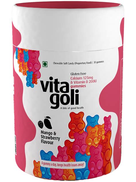 Calcium & Vitamin-D Gummies at the best price| Vitagoli Gummies