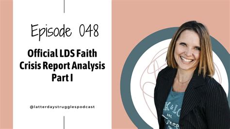 Official Lds Faith Crisis Report Analysis—part I Youtube