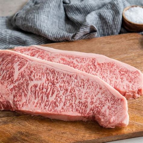 A5 Japanese Snow Aged Wagyu Beef Boneless Strip Steak Allen 44 Off