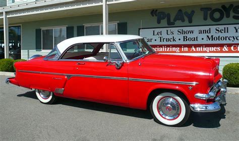 1954 Ford Crestline Victoria 2 Door Hardtop Classic Cars Trucks 1954 Ford Classic Cars