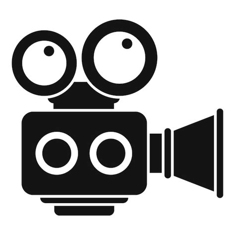 Premium Vector Reel Camera Icon Simple Vector Video Camcorder Movie Video