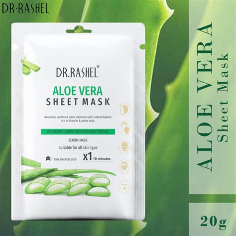 Dr Rashel Aloe Vera Sheet Mask Suitable For All Skin Type