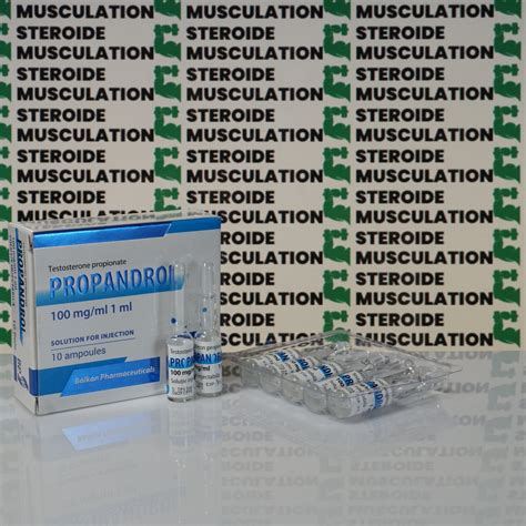 Commander Propandrol Testosterone P Mg Balkan Pharmaceuticals En