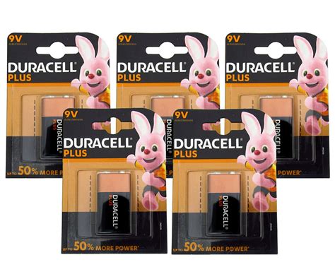 Duracell Plus 9v Alkaline Battery For Smoke Alarm Radio Etc 6lr61 Mn1604 Pp3 Ebay