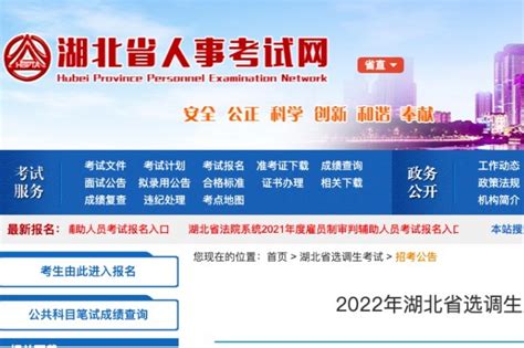 最新公告！2022年湖北省计划招录选调生800名凤凰网湖北 凤凰网