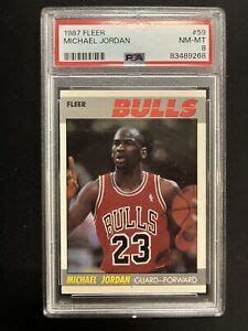 Michael Jordan 1987 Fleer 59 Base Price Guide Sports Card Investor