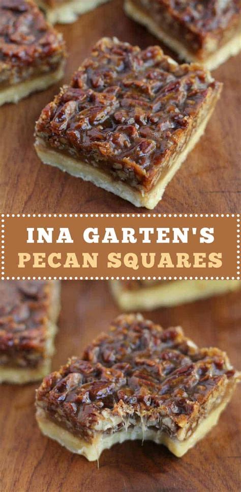 Ina Garten's Pecan Squares