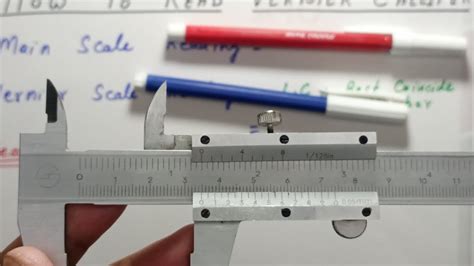 How To Read Vernier Caliper How To Take Reading On Vernier Caliper