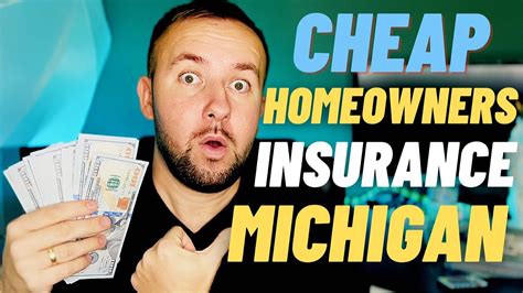 Cheap Homeowners Insurance In Michigan Lower Your Mortgage Payment Youtube