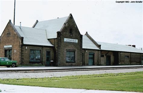 Former Great Northern Depot At Litchfield Minnesota Built Ca 1902 It