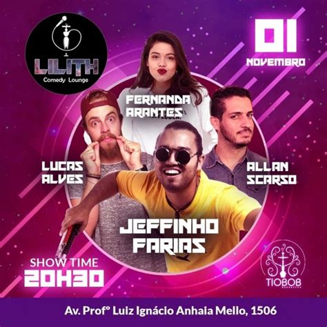 Jeffinho Farias Stand Up Comedy Em S O Paulo Sympla