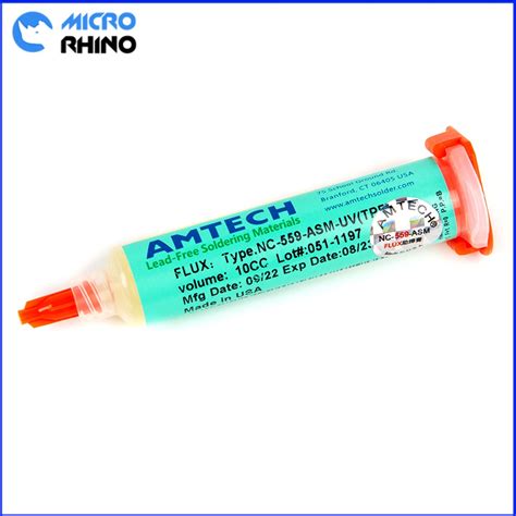 Amtech Nc Asm Pwb Bga Non Clean Solder Paste Advanced Solder Paste