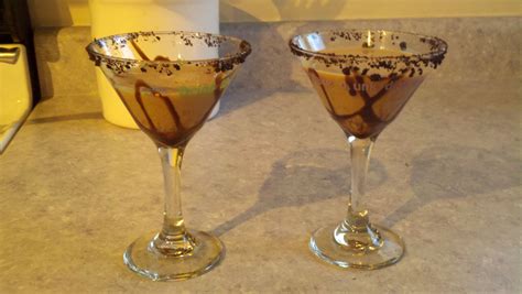 Chocolate Martini With Oreo Crumb Rim Start By Dipping The Rim Of The Glass In Milk Then Dip