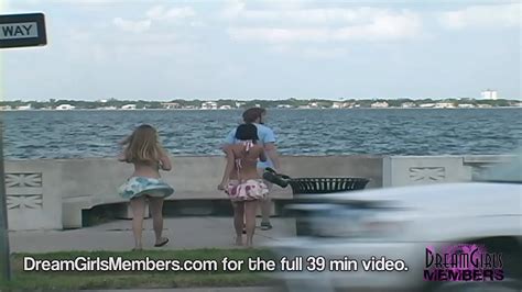 Cute Coeds Bare Tits And Pussy In Public XNXX