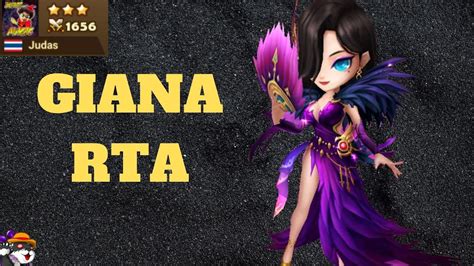 The Power Of Giana Dark Oracle In Rta Summoners War Youtube