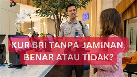 KUR BRI 2024 Tanpa Jaminan Benar Atau Tidak Mari Bongkar