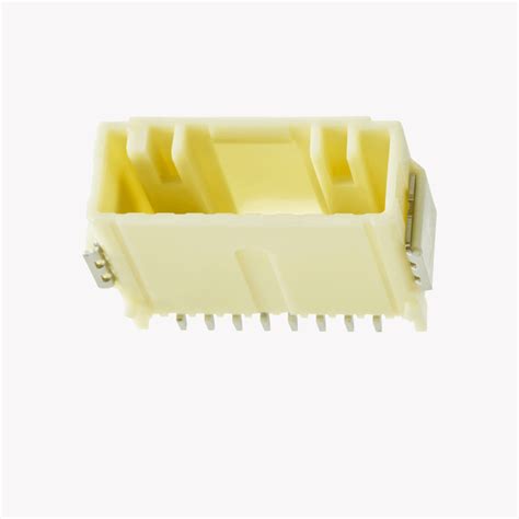 Double Lock Pin Male Connector Horizontal Natural Smt Type Uju