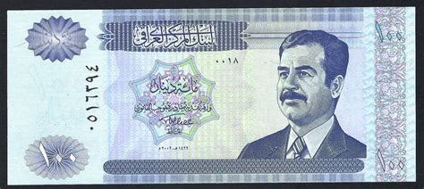 Irak Iraq Dinars Saddam Hussein Neuf Ma Shops