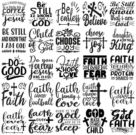 Christian SVG Bundle, Christian Quotes, Christian Designs, SVG Files for Cricut, 700 Files ...