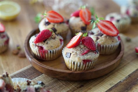 Muffins Fraise Chocolat Les P Pites De Noisette