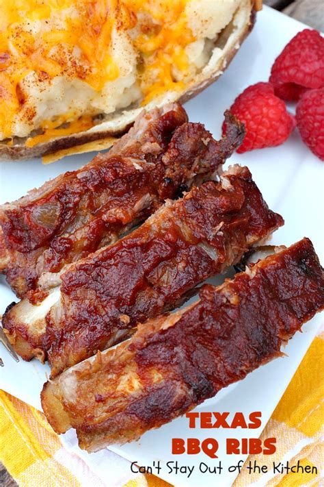 Texas BBQ Ribs - Can't Stay Out of the Kitchen