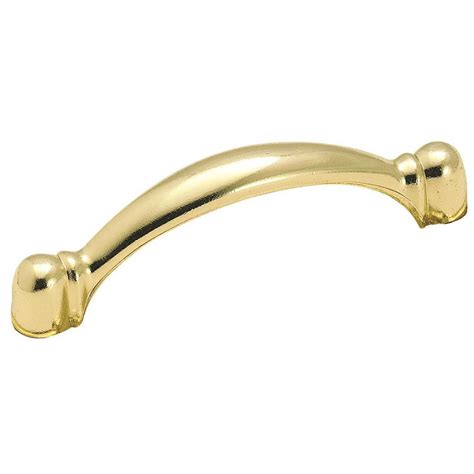 Amerock Traditional Classics 2 Collection Bright Brass Pull 3 By Amerock Bp34413 Shopamerock