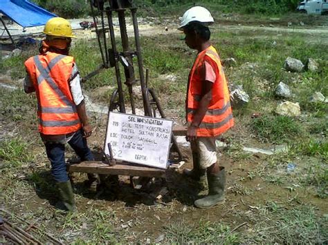 Cv Dinar Geolog Prosedur Soil Investigation Test Bor Soil Dan Sondir