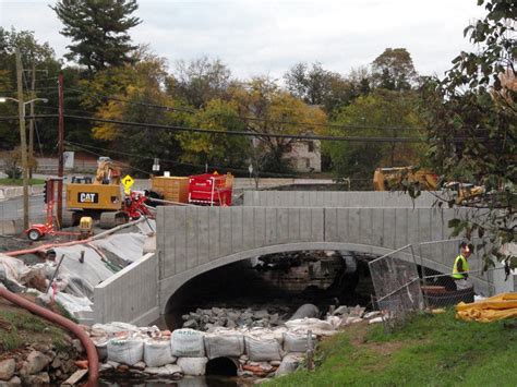 Pre Cast Demarest Kill Culvert Bridge Installed New City Ny Patch