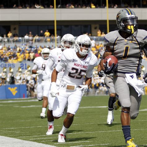 west virginia football   learned   win  maryland