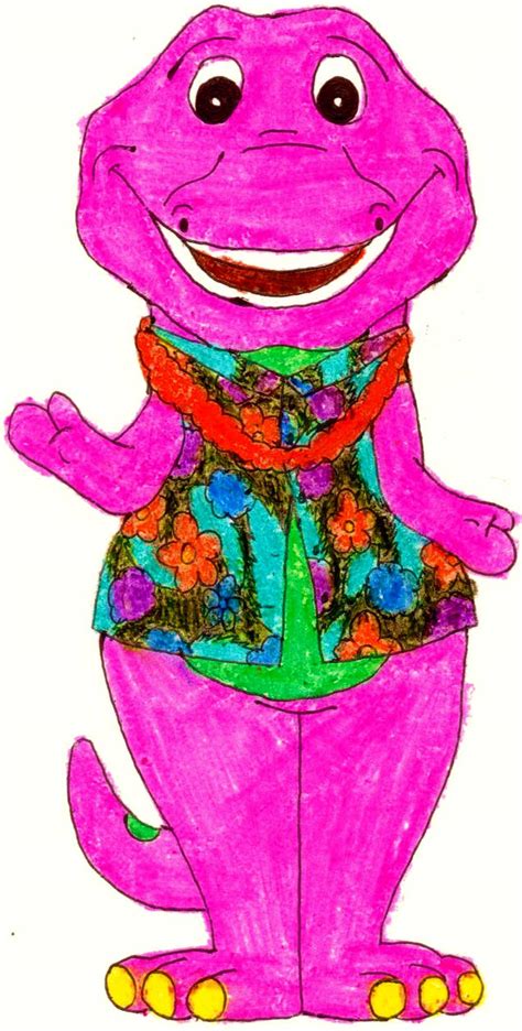 Barney In His Summer Clothes By Bestbarneyfan On Deviantart