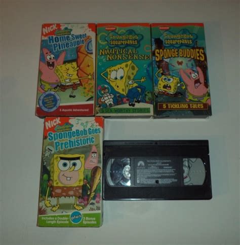 Spongebob Goes Prehistoric Vhs