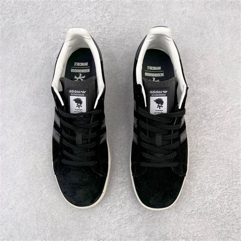 NEIGHBORHOOD x INVINCIBLE x Adidas Originals Campus 三方聯名 他的時尚 鞋類 運動鞋