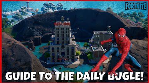 Guide To The Daily Bugle Fortnite Chapter Youtube