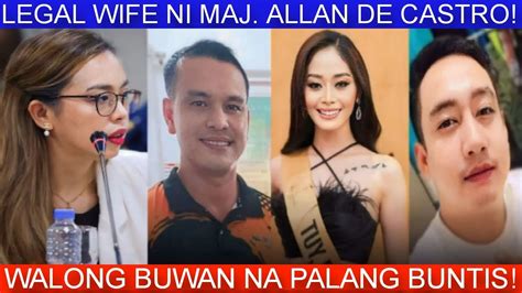 Legal Wife Ni Maj Allan De Castro May Paki Usap Sa Senado Youtube