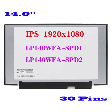 LP140WFA SPD1 LP140WFA SPD2 para lenovo t490 t495 painel de exibição