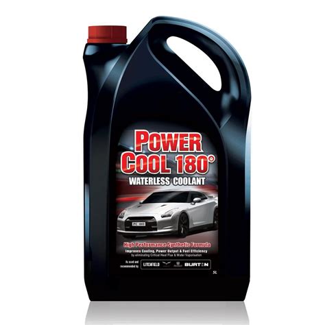 Evans Power Cool 180° Waterless Coolant 5 Litres From Merlin Motorsport