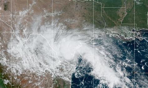 Tropical Storm Harold Makes Landfall In South Texas With 50 Mph Winds