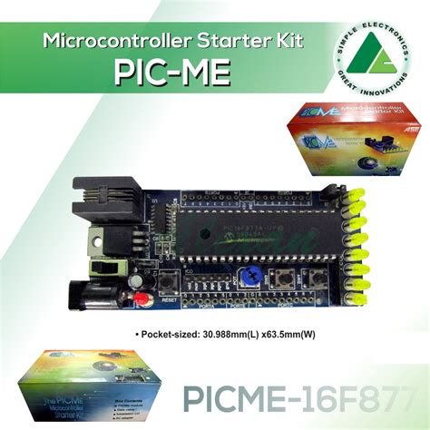 PICME Microcontroller Starter Kit - Alexan