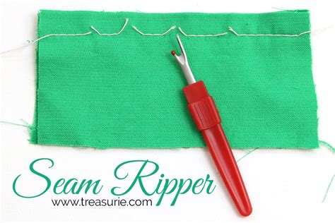 How to Use a SEAM RIPPER - The Best & Fastest Way | TREASURIE