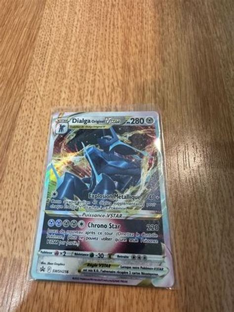 Pok Mon Dialga Originel Full Art Vstar Swsh Pokemon Beebs