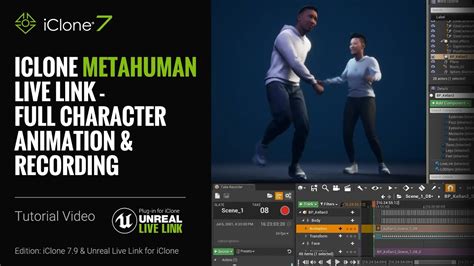 Metahuman Animation Maker Iclone Unreal Live Link